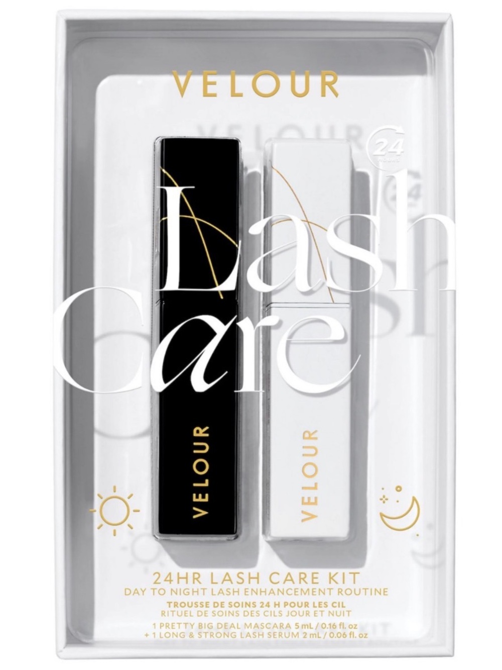 NIB Velour 24HR Lash Care Kit